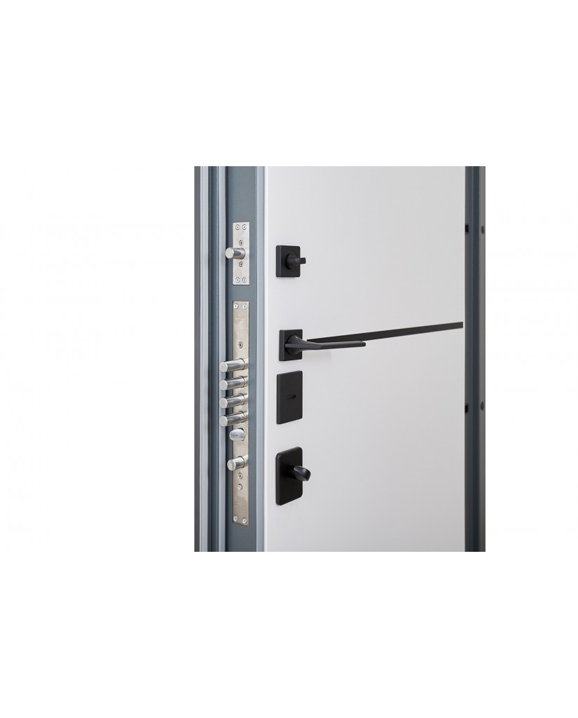 Трьохконтурні вхідні двері модель Modernaкомплектація Grand Abwehr Steel Doors Expert (493)