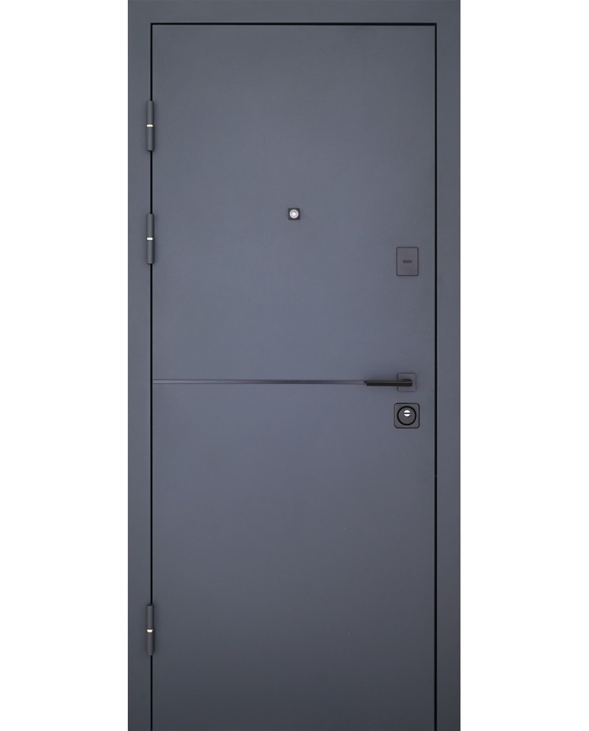 Вхідні металеві двері модель Solid (Колір RAL 8021T)комплектація Defender Abwehr Steel Doors Expert (0)